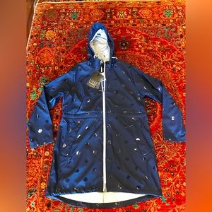 NWT Etage Denmark Waterproof Raincoat with hood